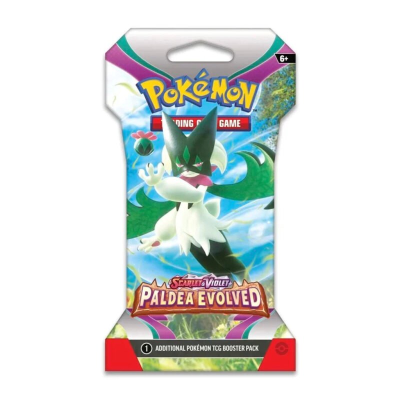 Pokemon Scarlet & Violet Paldea Evolved Blister Pack 144 Pack Case - Image 3