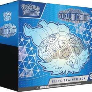 Pokemon Scarlet & Violet Stellar Crown Elite Trainer 10 Box Case