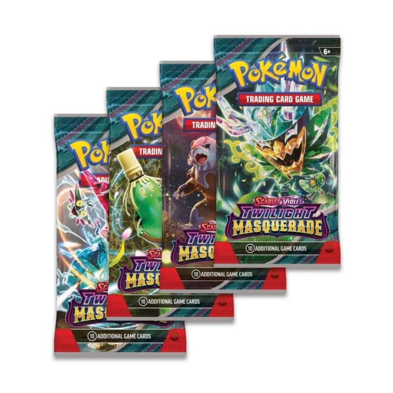 Pokemon Scarlet & Violet Twilight Masquerade Booster 6 Box Case - Image 2