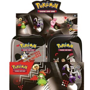 Pokemon Scarlet & Violet: Black Bolt/White Flare Unova Mini Tin Display
